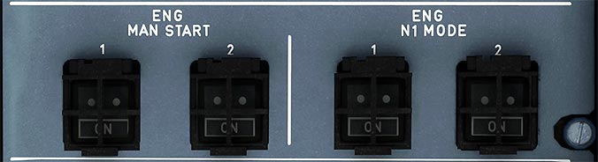 Engine Manual Start an N1 Mode